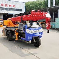 五征底盤改裝三輪三噸吊車 小型隨車吊 三輪吊車生產(chǎn)廠家起重機