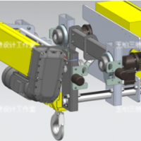 玉柏三維設(shè)計(jì)專(zhuān)業(yè)行車(chē)起重設(shè)備